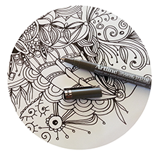 The creative process by ©/CAM, danish designer Camilla Laub http://camcreative.dk
