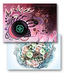 Postcards by ©/CAM, danish designer Camilla Laub http://camcreative.dk