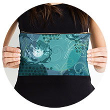 Studio pouches by ©/CAM, danish designer Camilla Laub http://camcreative.dk